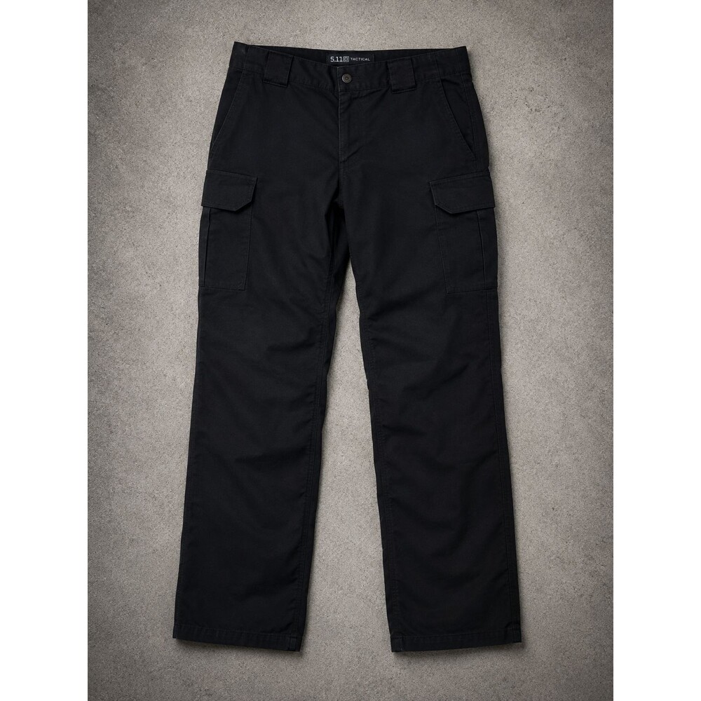 5.11 Tactical Cargo Pants Mens 36 Black Straight Leg Utility Work Hiking 511